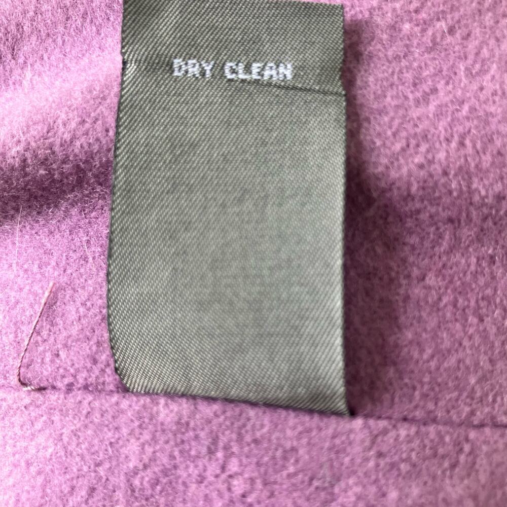 Kate Hill Blazer Jacket Sz 14 Wool Cashmere Purple Careerwear Academia Old Money - Picture 13 of 13
